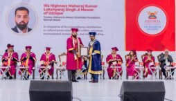 Dr. Laxyaraj Singh Mewar has now been conferred with the honorary degree of D.Litt