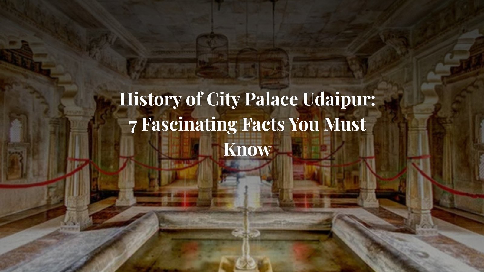 City Palace Udaipur