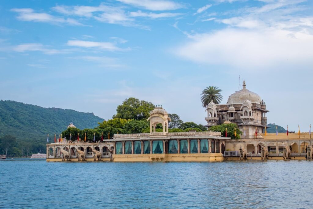 Jag Mandir island palace on Lake Pichola in Udaipur