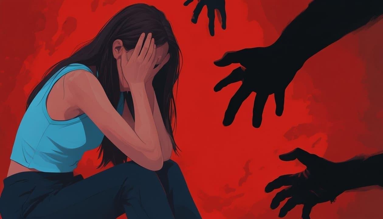 प्रताड़ना से परेशान महिला की सांकेतिक तस्वीर