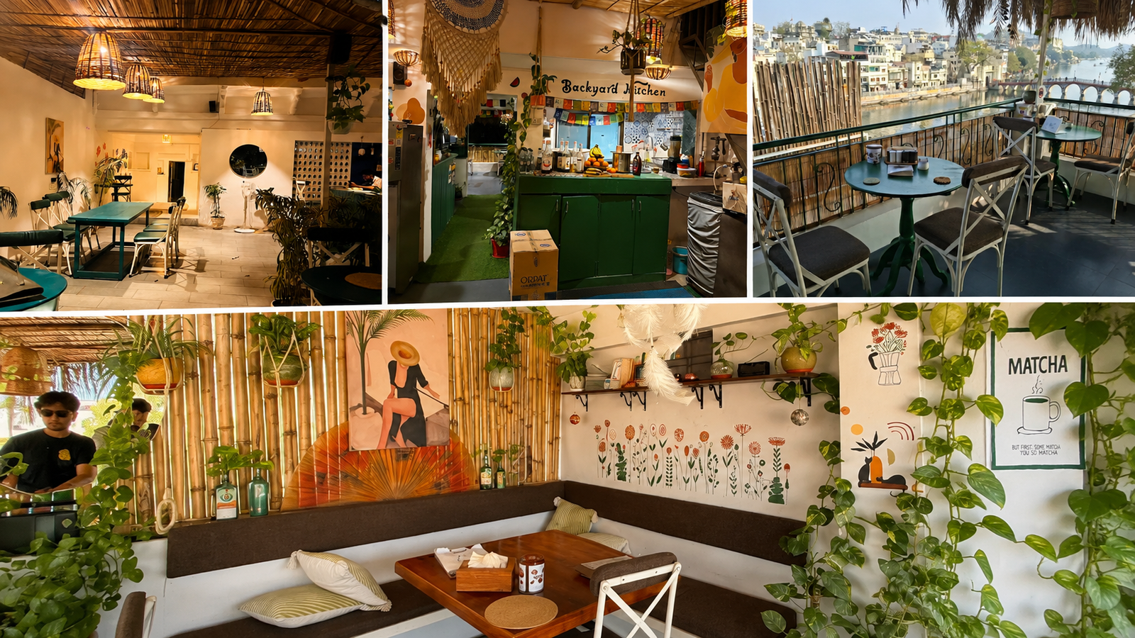 Backyard Rooftop Cafe Udaipur – A Rooftop Dining Experience with Stunning City Views