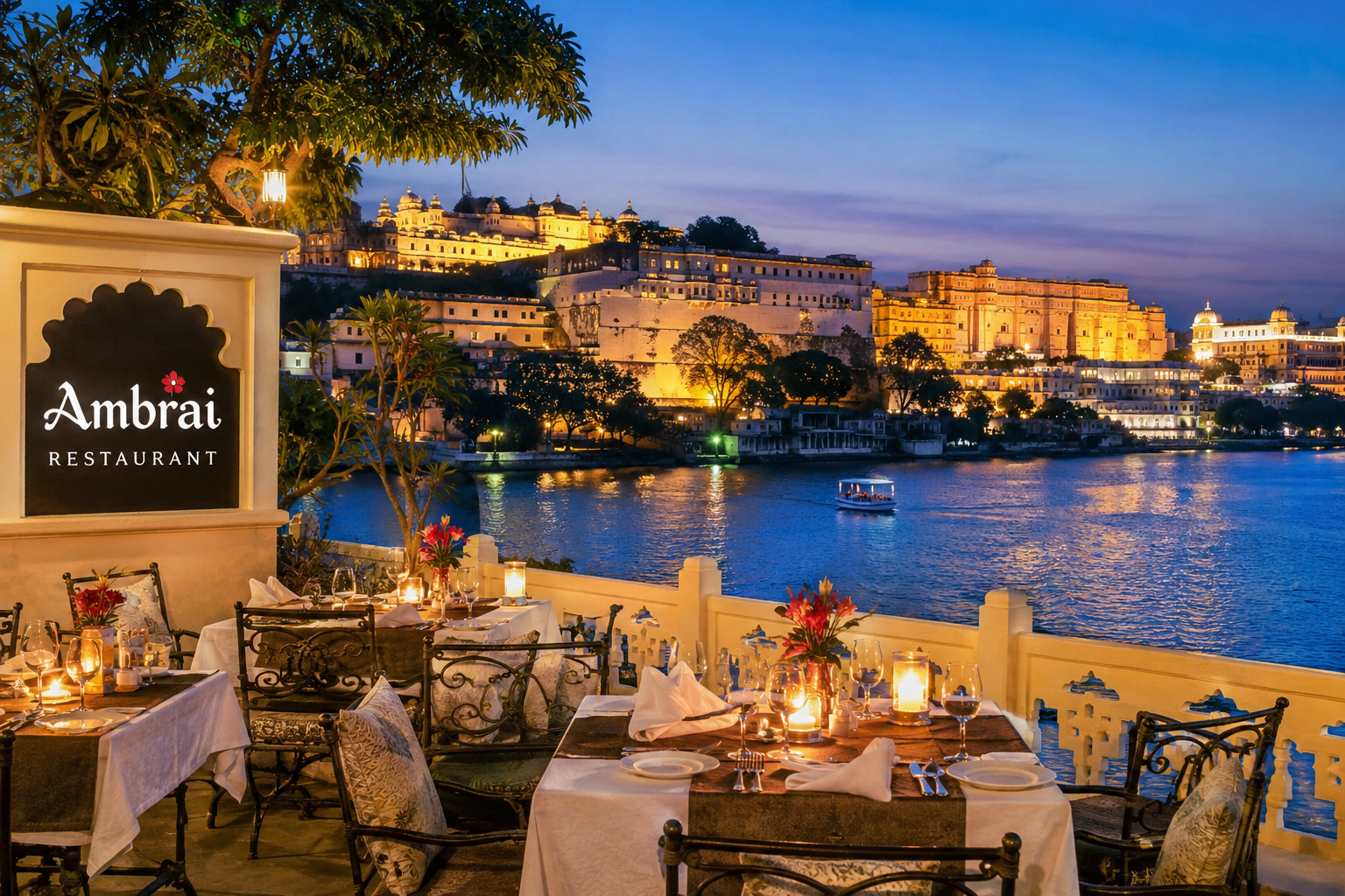 Ambrai Restaurant Udaipur: Lake Pichola View, Menu, Timings, Price & Complete Guide Ambrai Restaurant Udaipur: Lake Pichola View, Menu, Timings, Price & Complete Guide