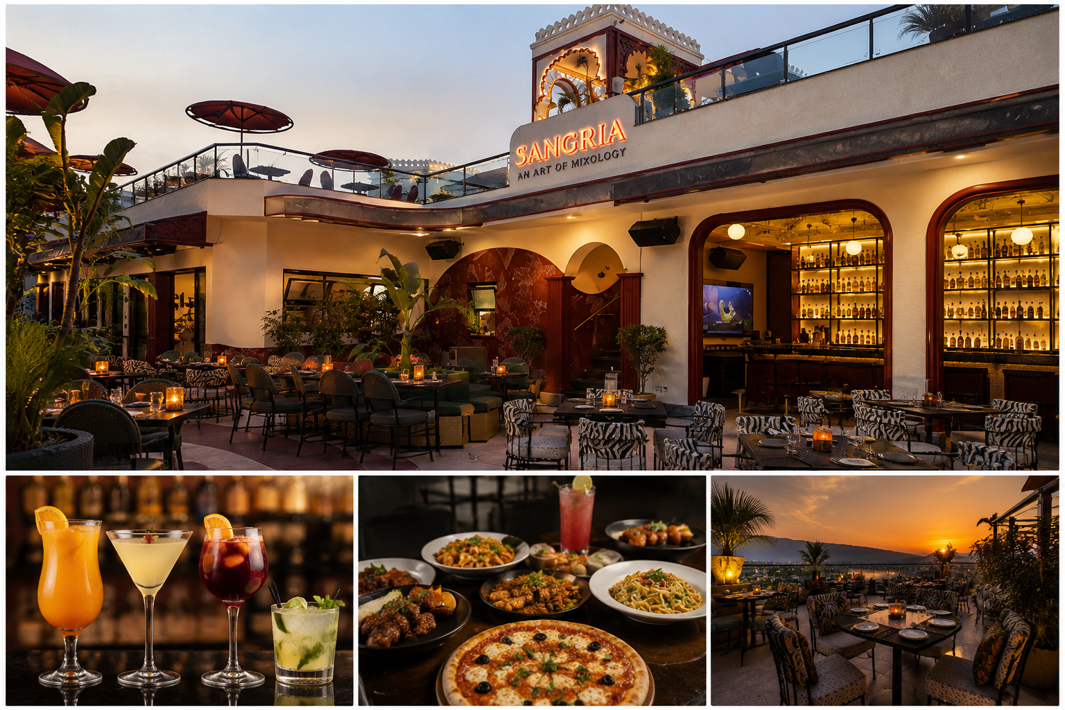 Sangria – An Art of Mixology Udaipur: A Perfect Blend of Fine Dining and Signature Cocktails